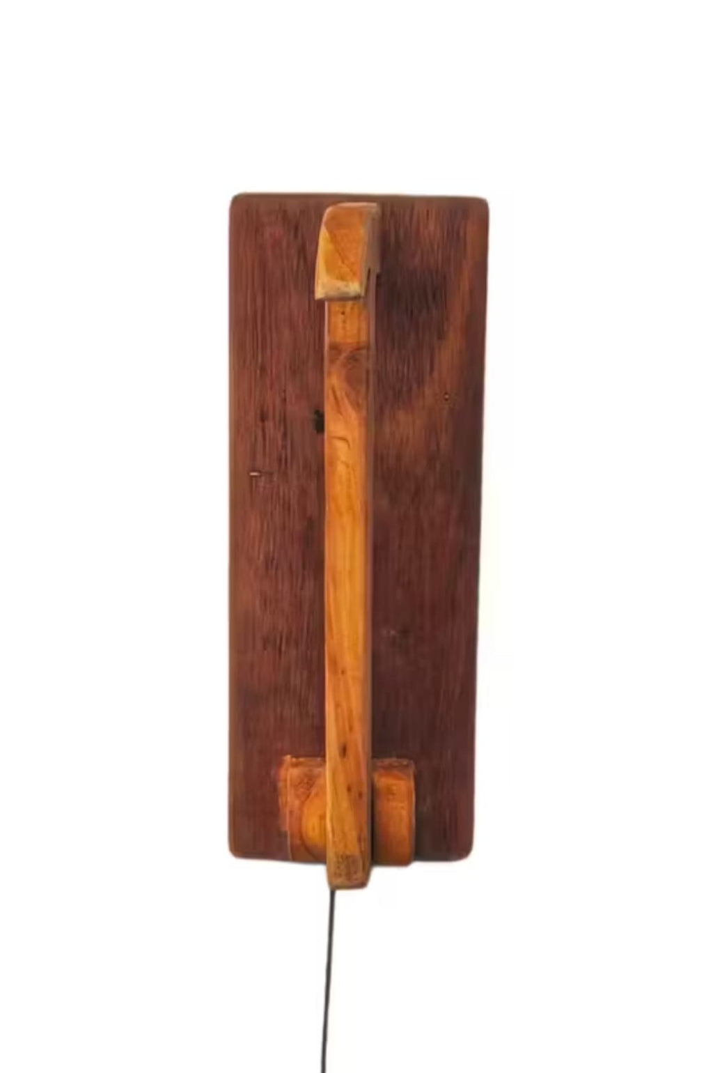 wooden hammer calling bell